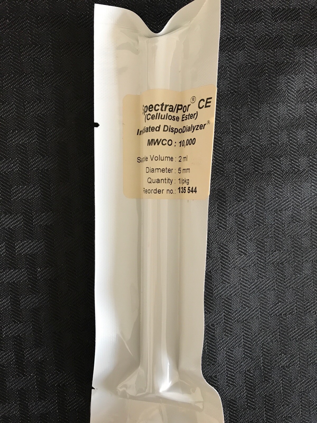 (7) SPECTRUM 2mL Spectra Por Irradiated DispoDialyzer w/ CE Membrane MWCO 10000