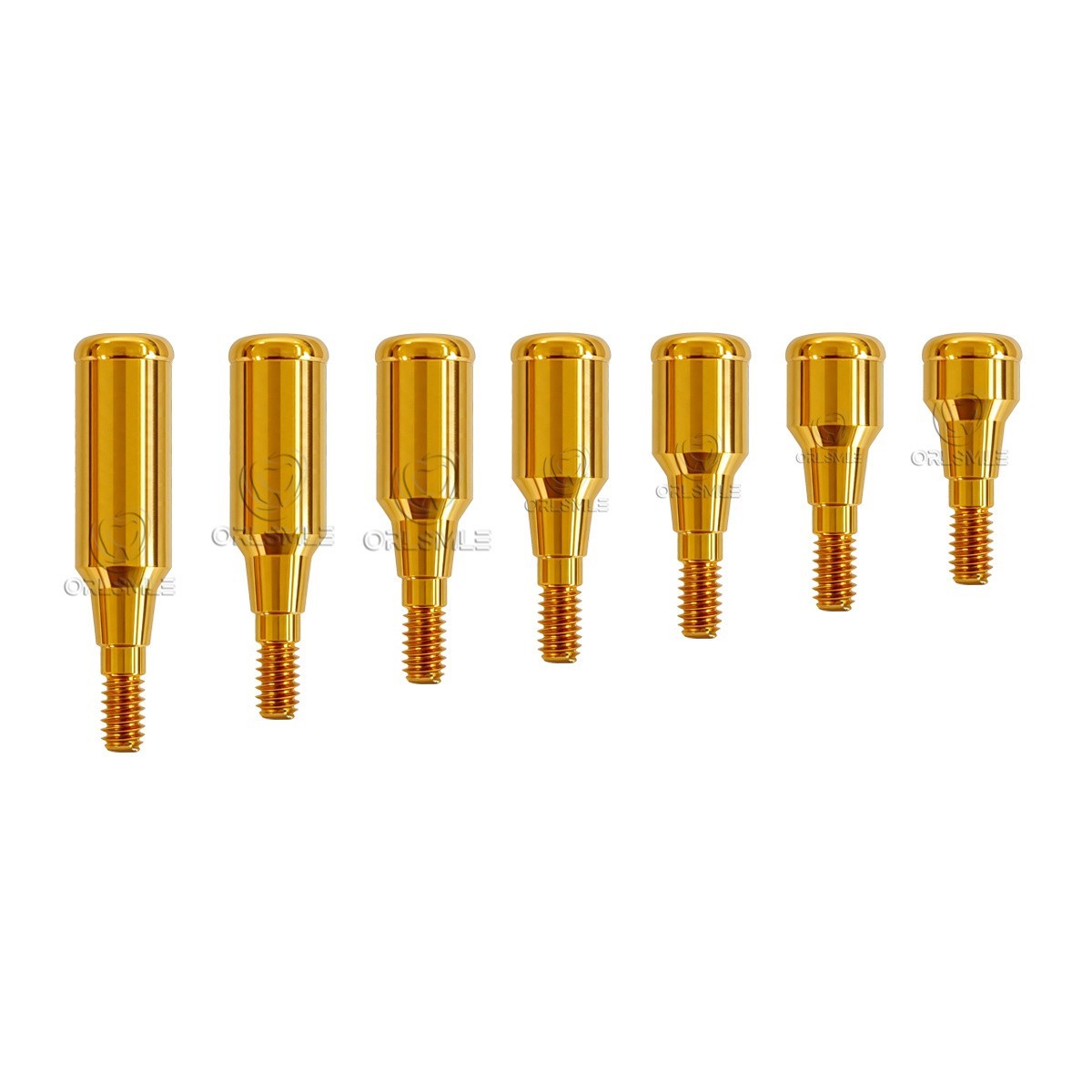Locator abutment set full Set Male cap kits fit to Ankylos (C）-Non GH2-8mm