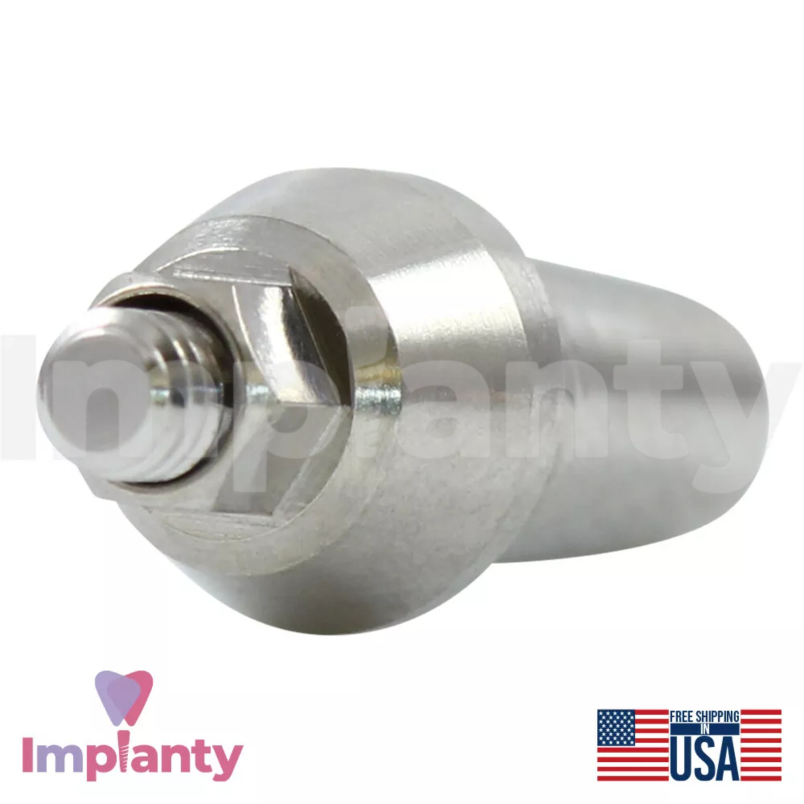 GDT Straight Anatomic Dental Prosthetic Ø5.2mm Diameter Int Hex 2.42mm