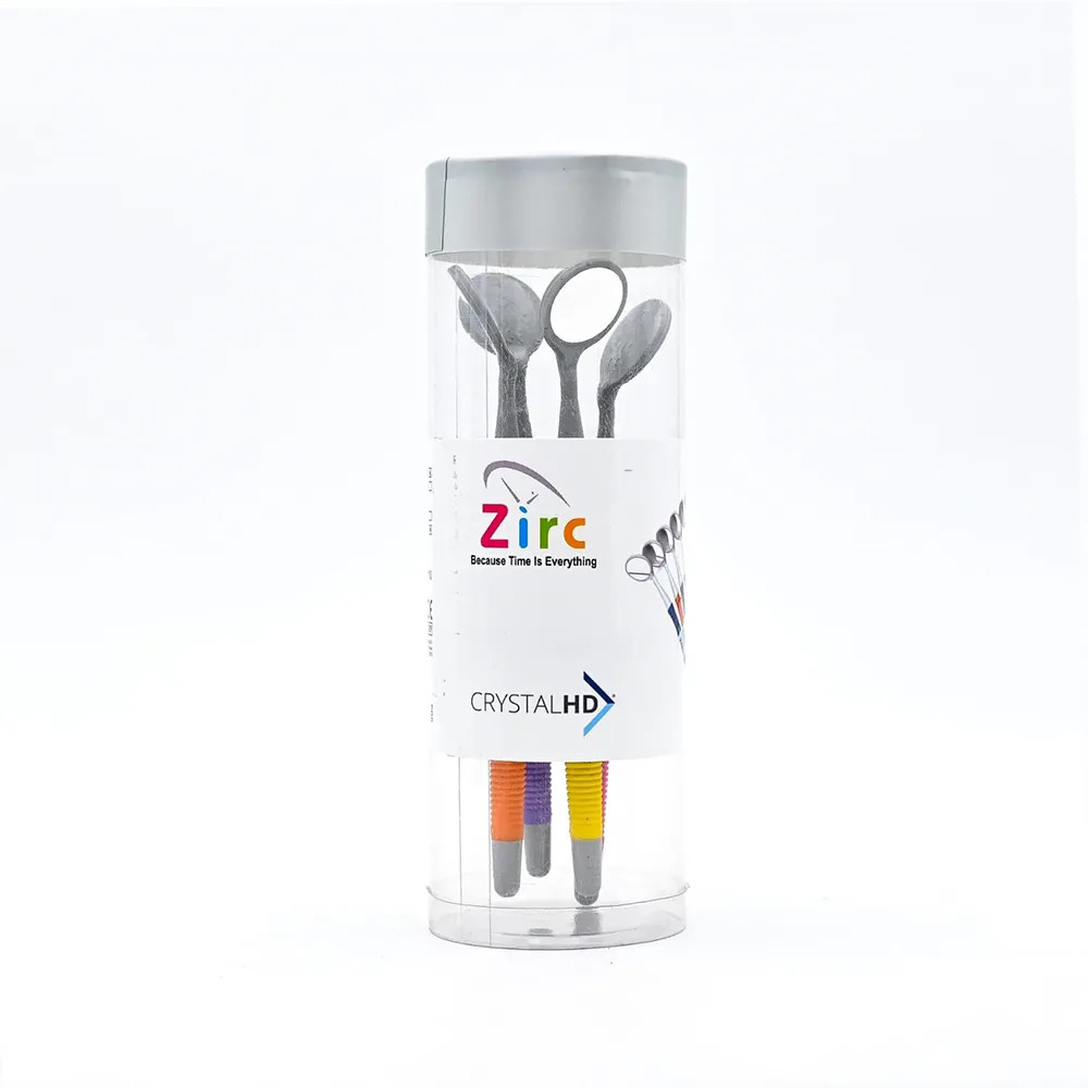 ZIRC Crystal HD Thin Grip Assorted Mouth Mirror Jewel 12pc USA Made (Free Ship)