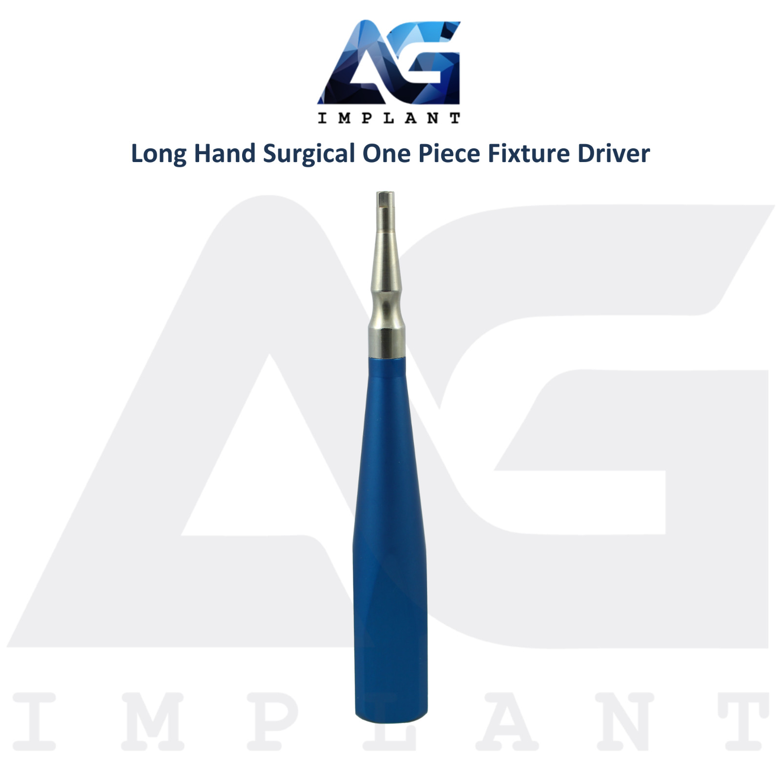 Dental Long Hand One Piece Fixture Driver Installation Tool Instrument