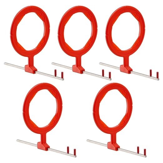 Dental Sensor Holder 10pcs Dental X-Ray Film Dental X-Ray Ring(5x)+Arms(5x) New