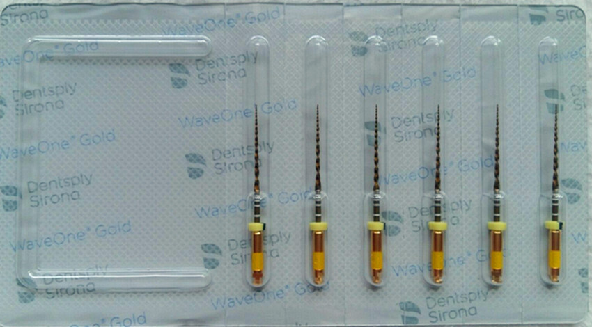 ALL SIZE Waveone Gold Wave One Endodontic File Root Canal Dentsply 6pcs/Pk