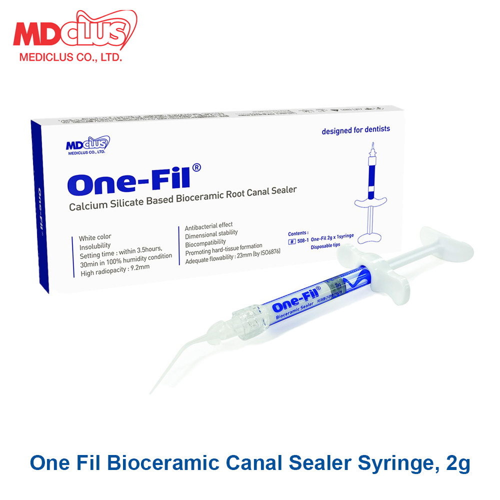 Dental End0 MediClus One FiI Bi0ceramic R00t Canaal Sealer 2g Ready To Use
