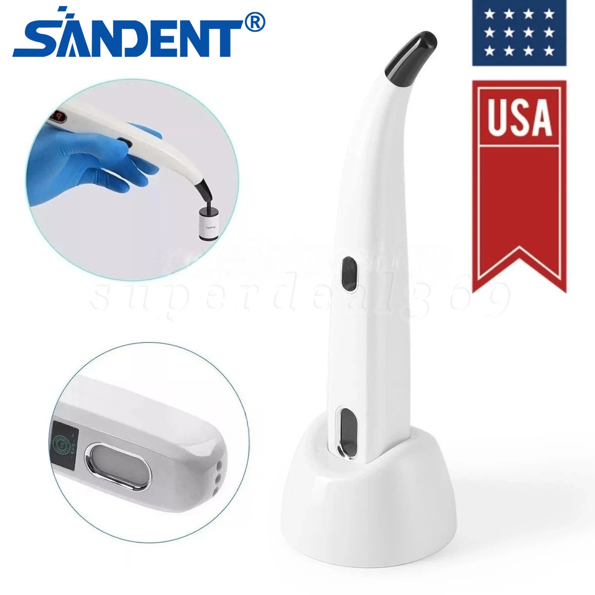 Dental Endo Reciprocating Files Niti Gold File Rotary Root Canal 25MM Flexible