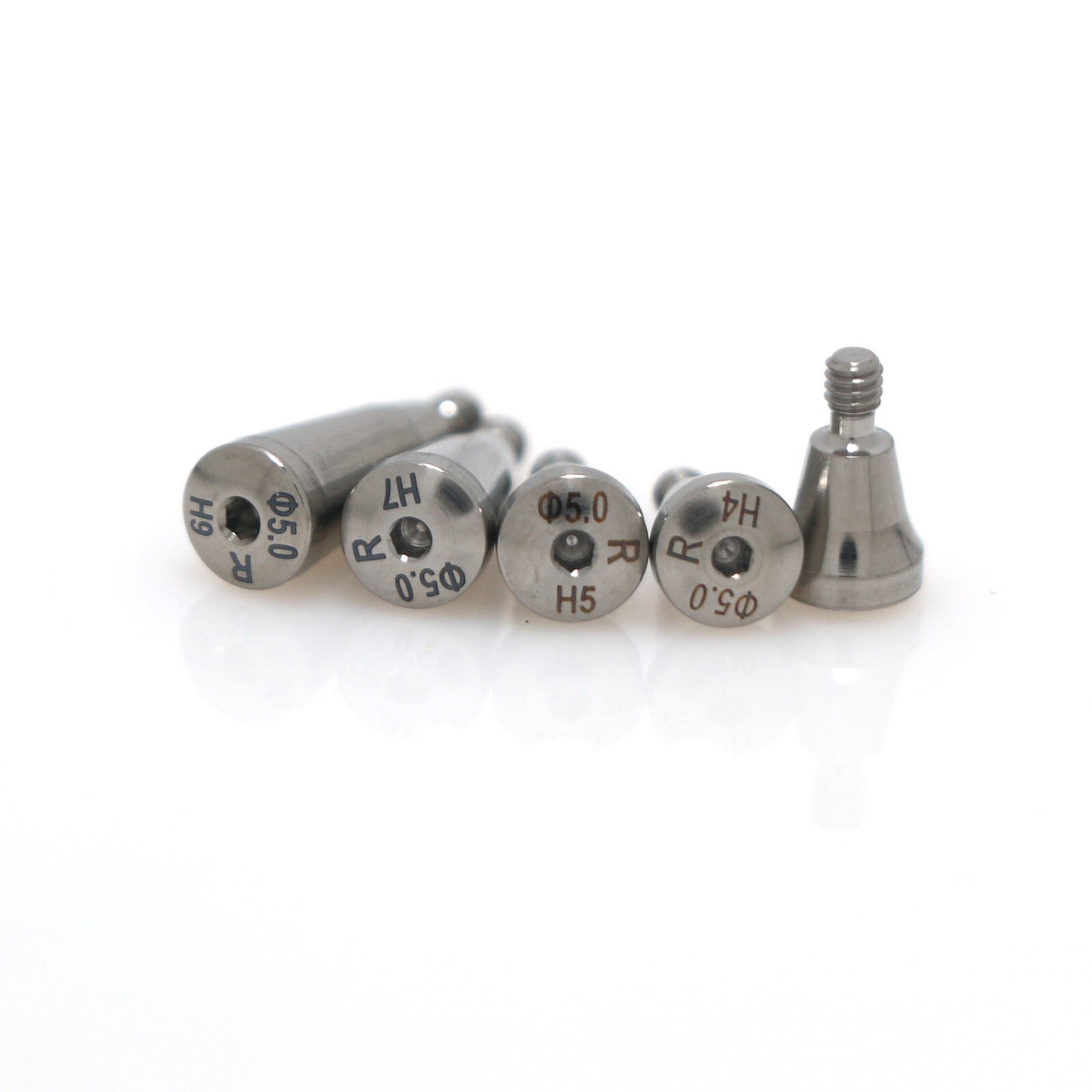 Dental Healing Abutment Caps Regular Mini Cover Screw Platform Fits Oss Hiossen