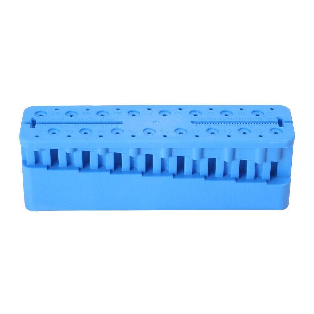Dental Endo Measuring Block Endodontic File Holder Measuring Ruler Autoclavable