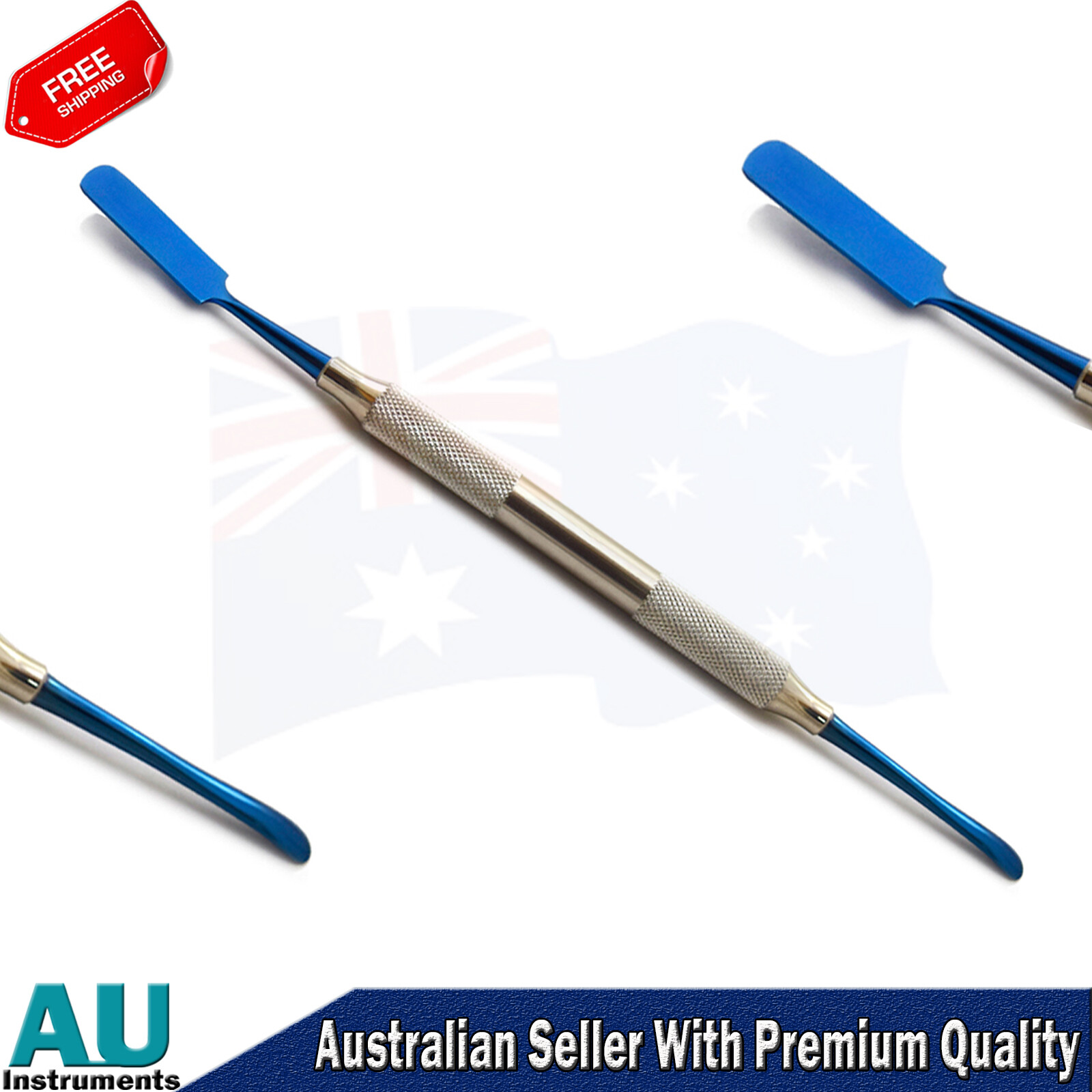 Surgical Implant Dentist Lab Instruments Sinus Lift Hollow Handle Blue Tips