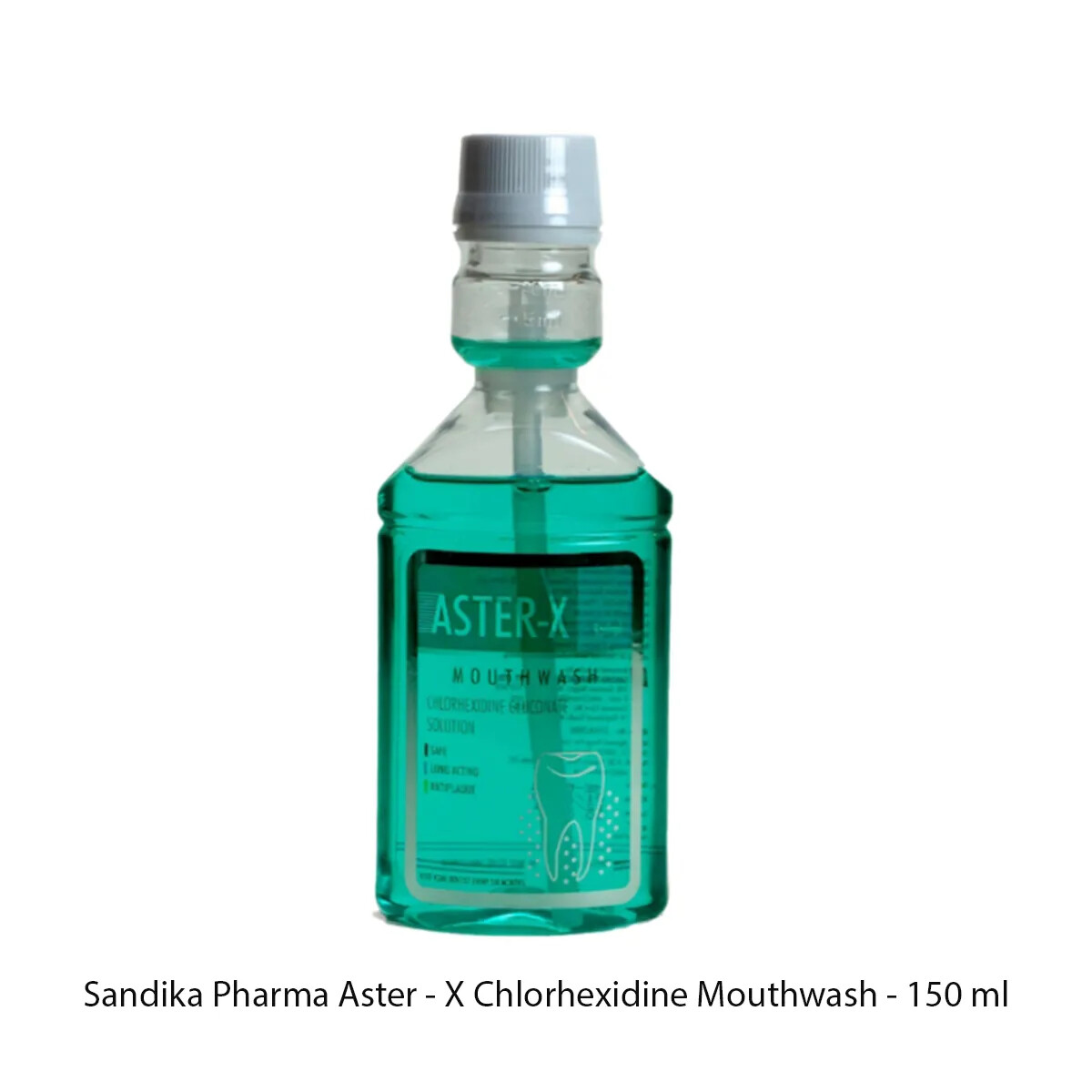 Sandika Pharma Aster – X Chlorhexidine Mouthwash – 150 ml (Pack of 10)