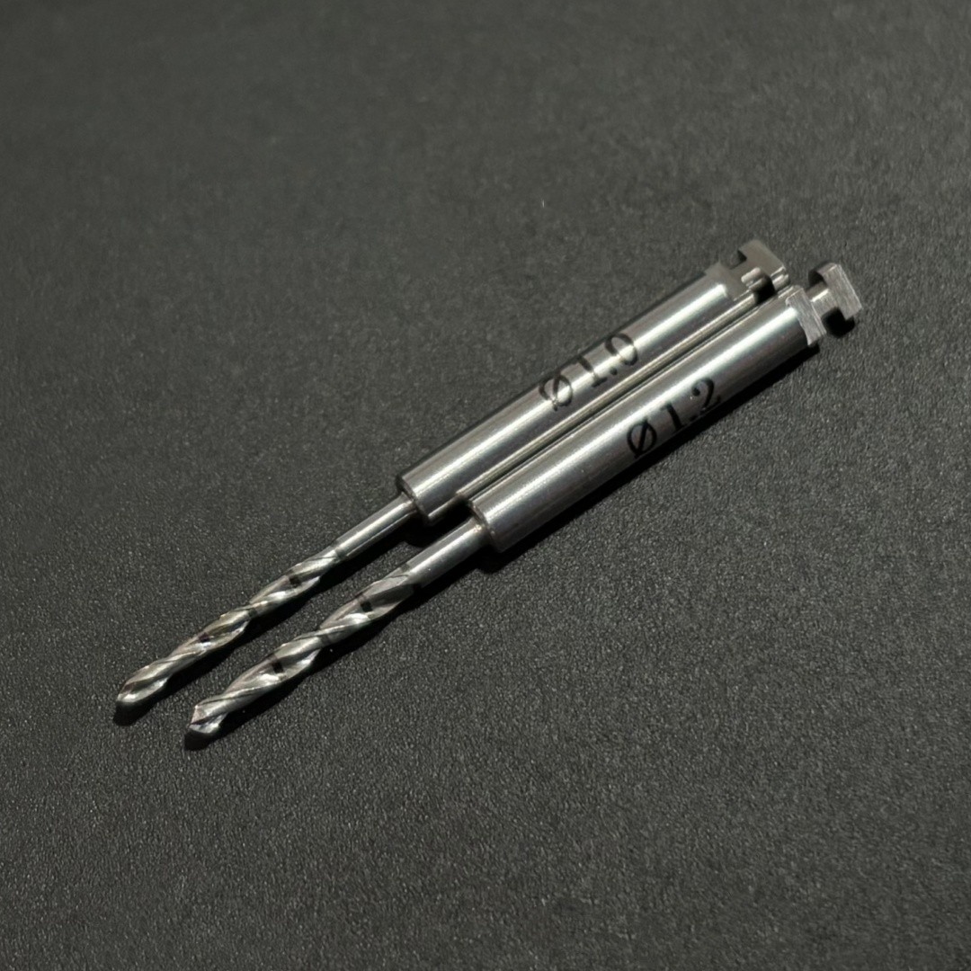 Dental 1.2/1.0 GBR Pilot Drill Advance Path Drills Tent Screws Mini Micro Screw