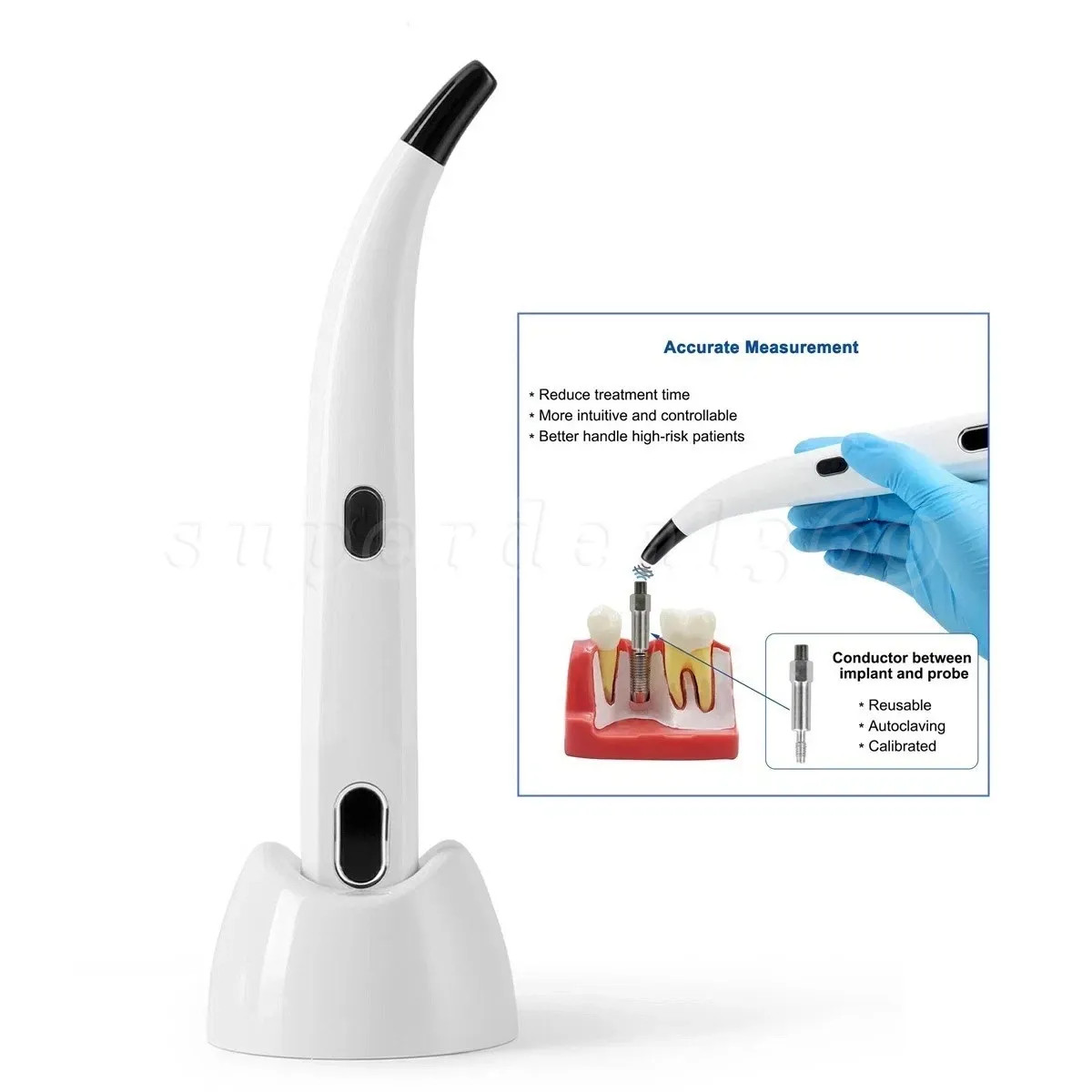 Dental Endo Reciprocating Files Niti Gold File Rotary Root Canal 25MM Flexible
