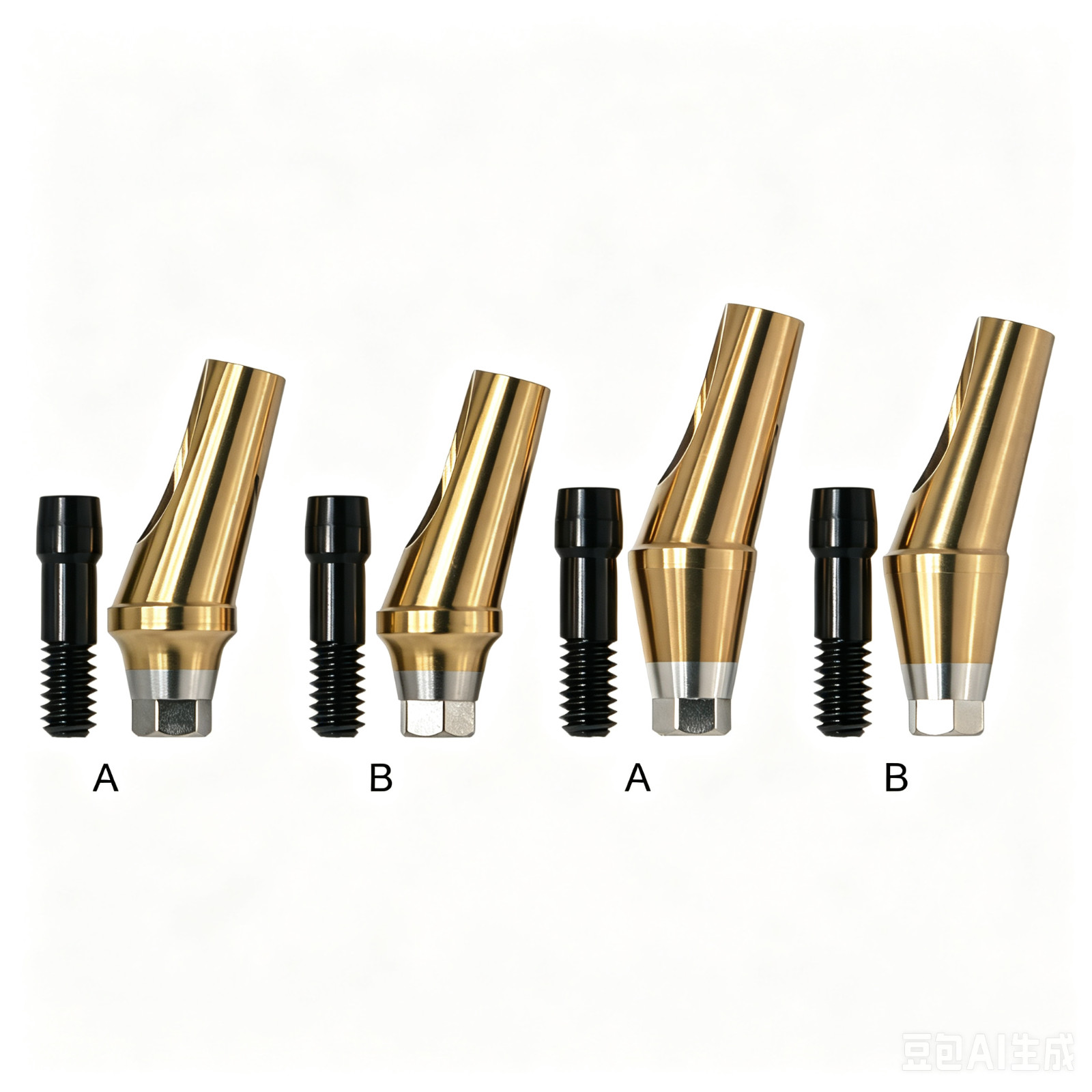 Dental Angled Abutment 17° Hex fit HIOSSEN DIO DF II Neo Biotech Implant System