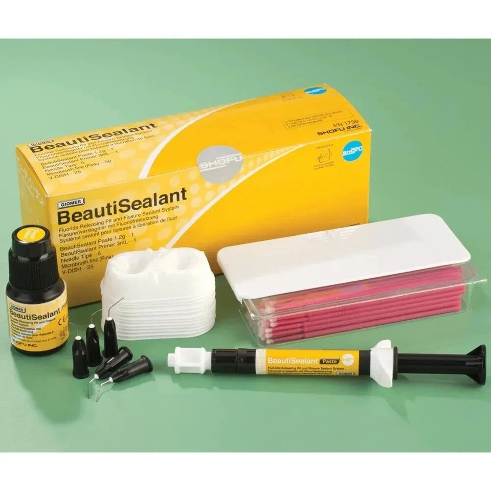 Shofu Dental 1798 BeautiSealant Fluoride Releasing Pit & Fissure Sealant Kit