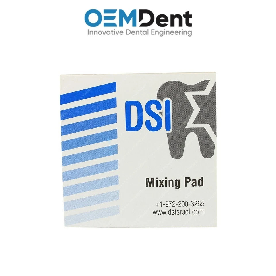 Dental Glass FX Permanent Cement Restorative Crowns Bridges Set With Mixing Pad