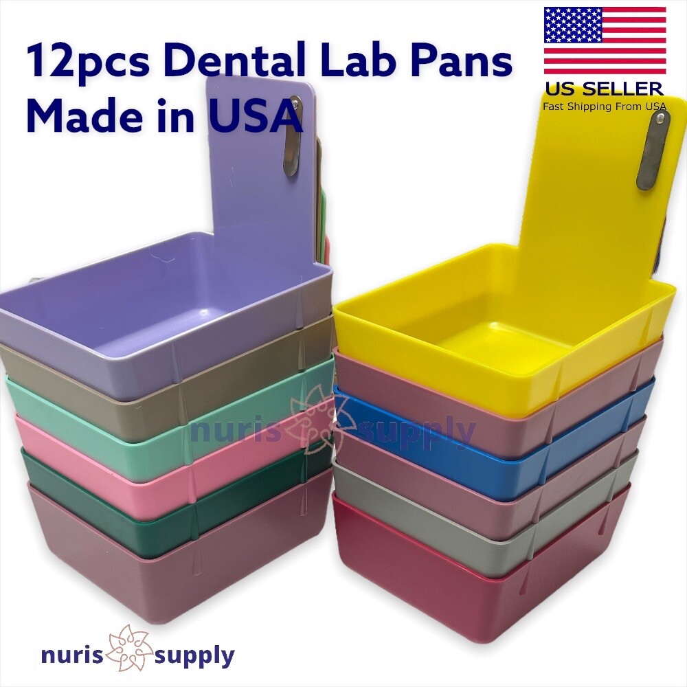 Dental Lab Work Pans Made in USA ERAFINE 12pcs/Bx