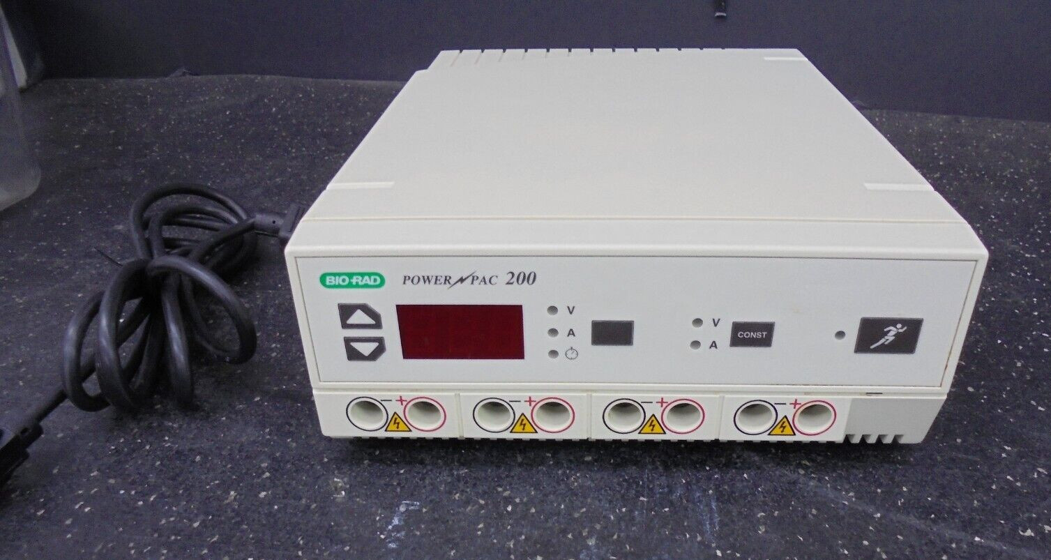 Bio Rad Power Pac 200 Electrophoresis Power Supply