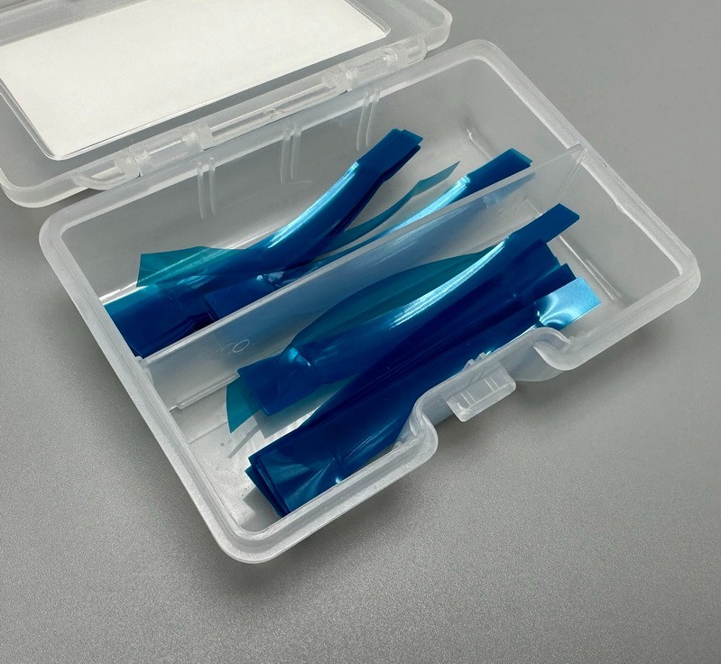 Dental M8 Blue Strips Matrix Strip Contoured Anterior Matrices Resin Bands 0.05