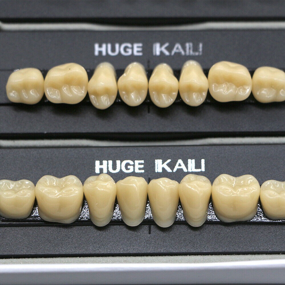 1Pack 112Pcs/Pack HUGE KAILI A3 Dental Synthetic Polymer Resin Teeth T4 L4 30 A3