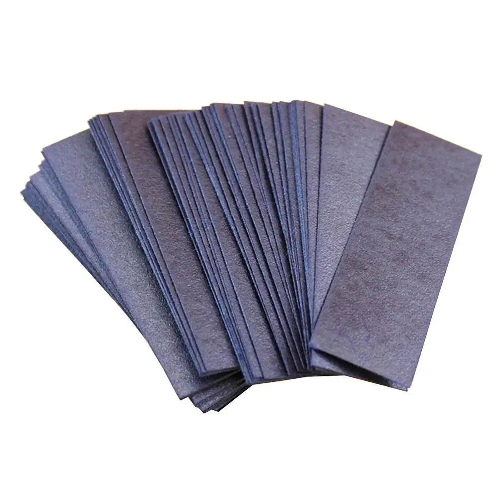 300 Hoja/ caja Dental Dentista Papel Articulado Tiras Azules Herramienta Dientes