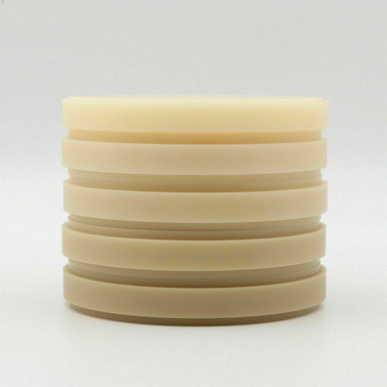 5PCS Dental Lab CAD CAM PMMA Blocks Disk Material Fit Wieland System OD98*18mm