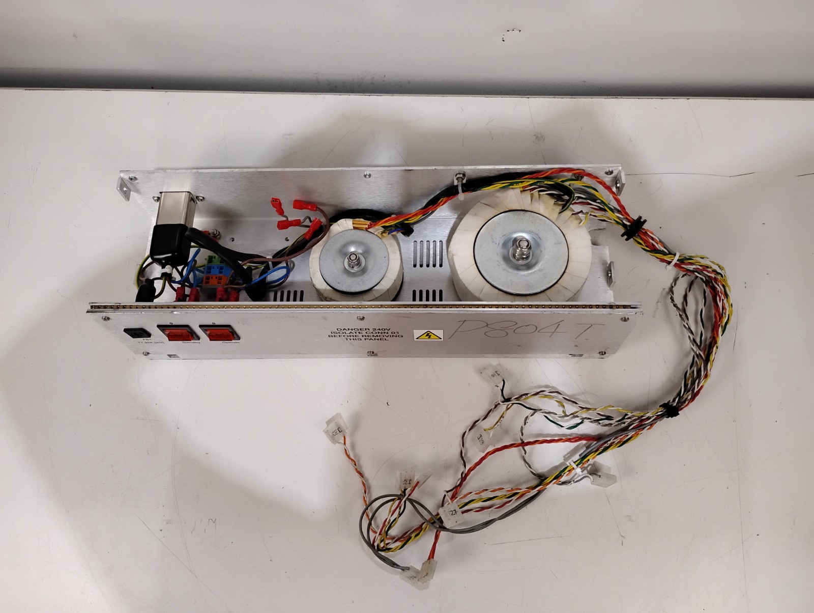NO TARIFF AGILENT GC CONTROL BEAM UNIT DUAL TOROIDAL ET/VGA/213 ET/VGA/214 UNIT