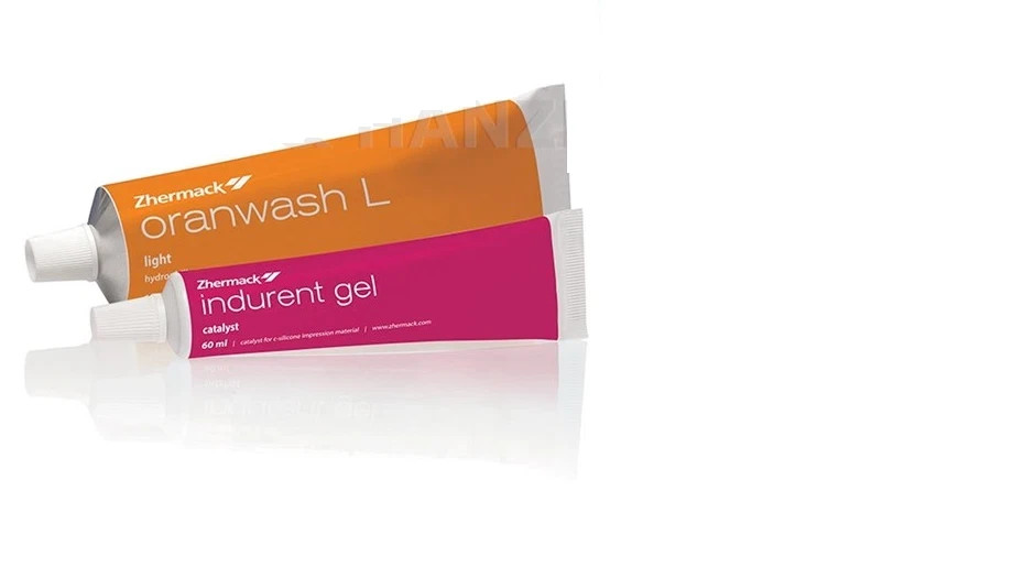 60ml Impression Wash MaterialDental Zhermack Oranwash L 140ml +Indurent Gel( FS)