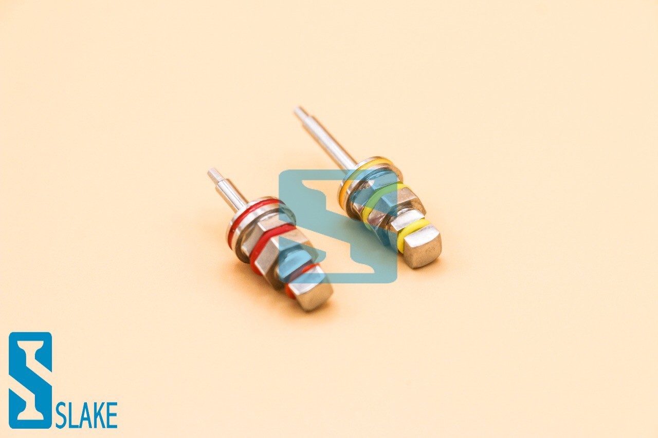 4 Dental Hex Drivers Adapter for Ratchet Long & Short 1.25mm & 2.42mm