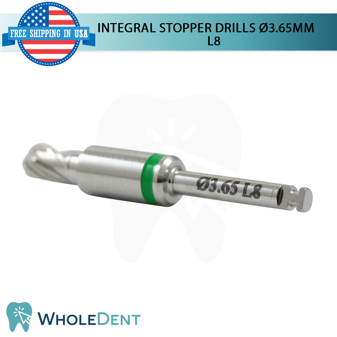 Surgical Integral Stopper Drill Ø3.65 External Irrigation Dental Implant