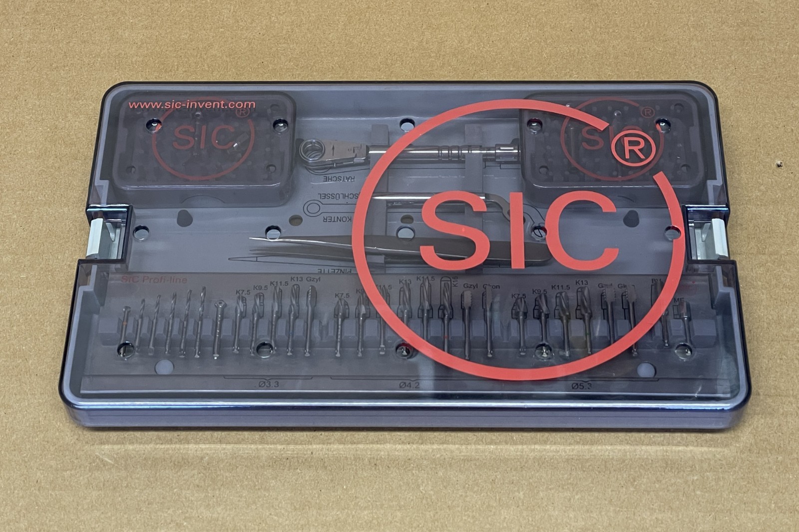 SIC Profi-line Dental Kit,Excellent As Pictured Items Only