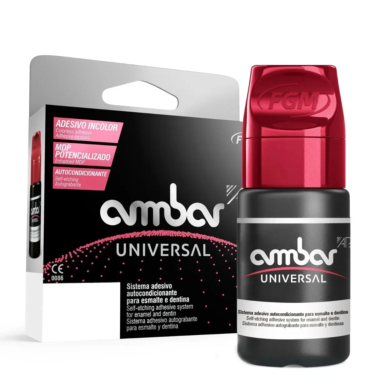 Pack of 2 | #1 Dental FGM Ambar Universal APS Bonding Agent 5ml | Fast Ship USA