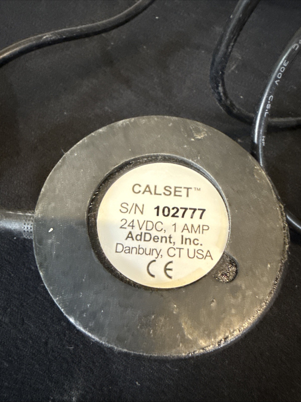 Addent Calset Heater Base W/ AC Power Supply & Tray