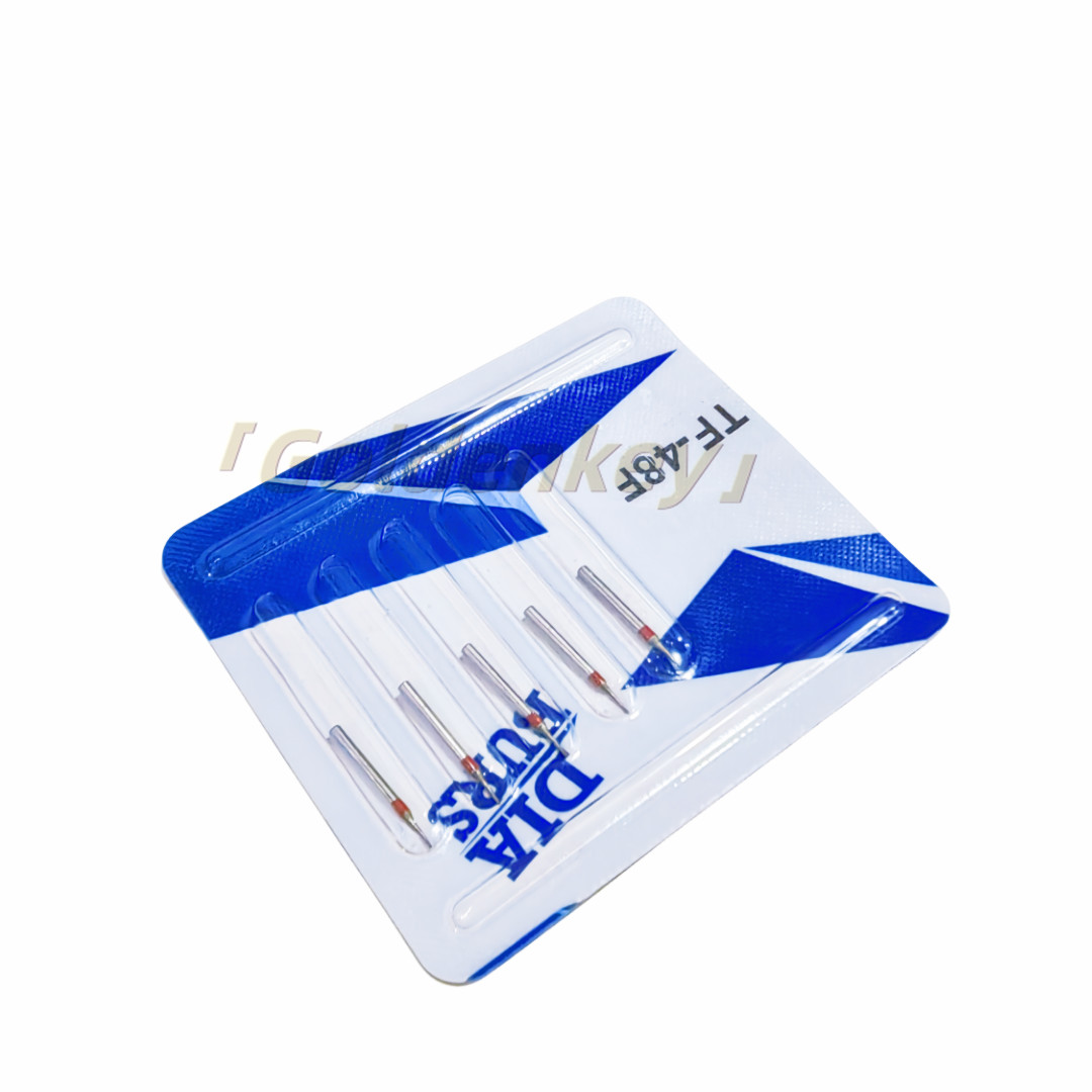 TF Type Fine Dental Diamond Burs High Speed Handpiece Friction Grip 5Pcs/Card