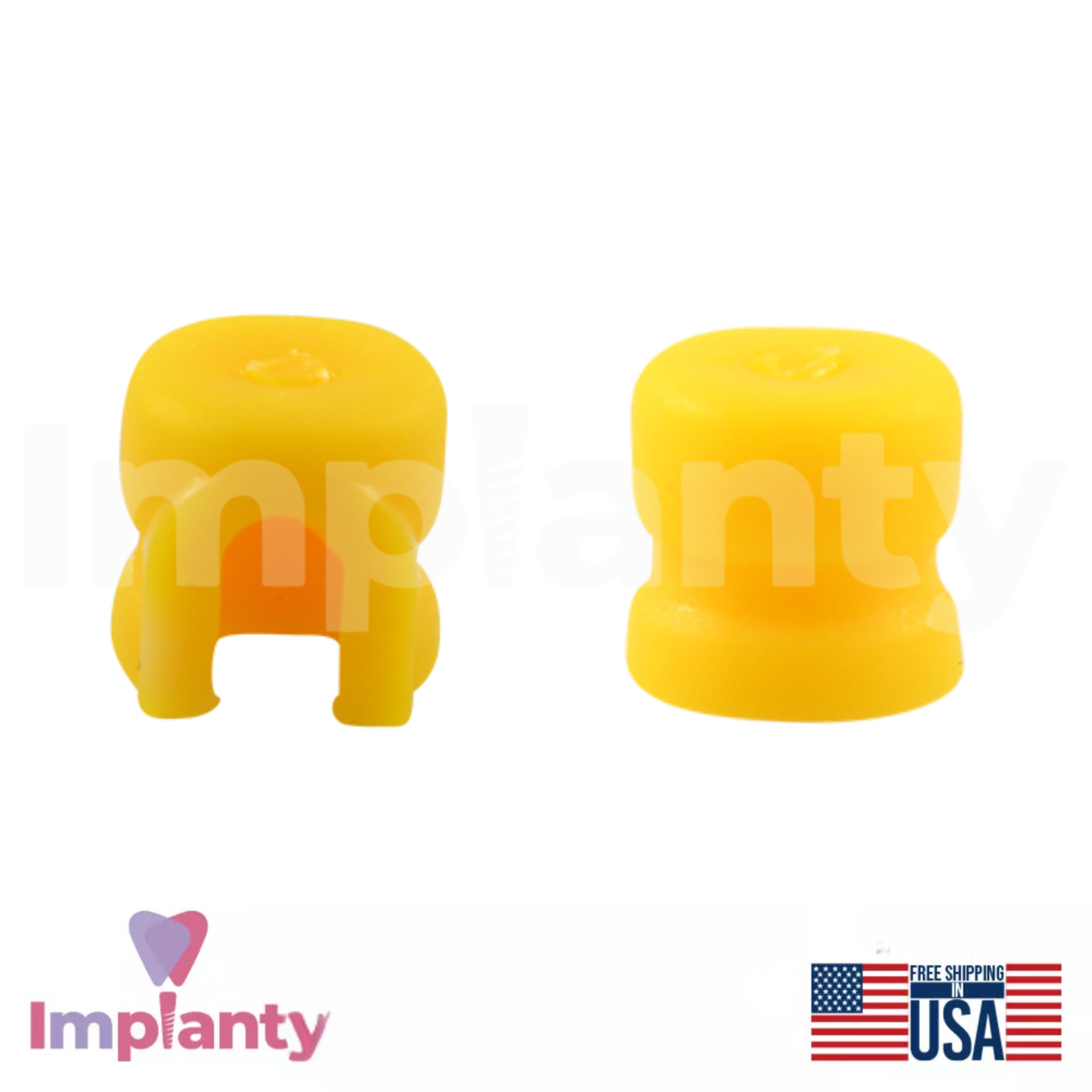 Dental OT Unilateral Extracoronal Attachment Kit Ball Micro Sized Silicone Caps
