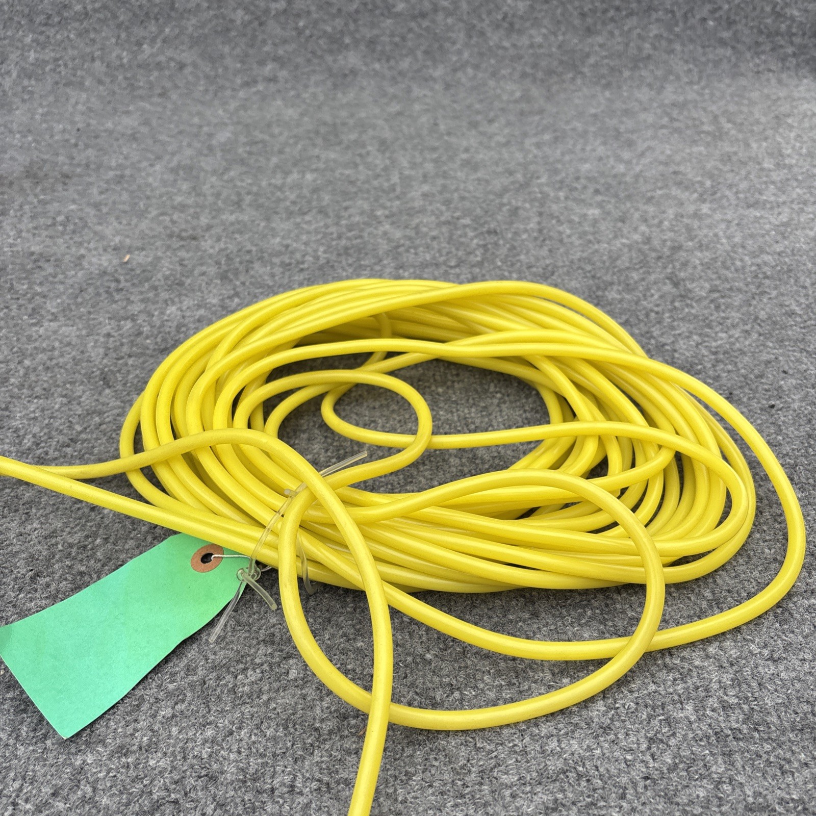 Yellow Firm PVC Plastic Tubing 1/8″ ID 1/4″ OD Yellow 9446K21 (50ft)
