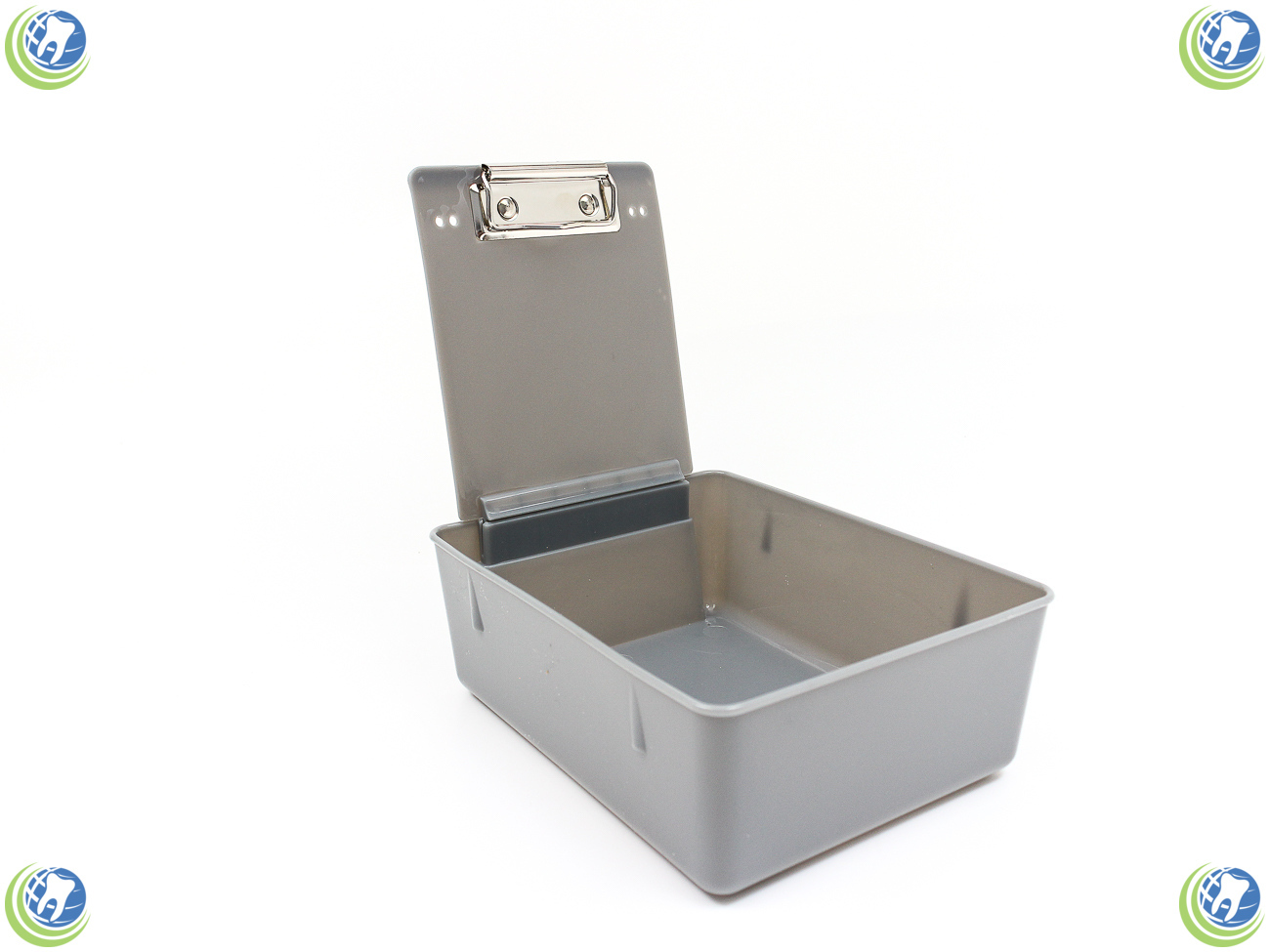 NEW DENTAL LABORATORY WORKING CASE PAN TRAY WITH CLIP HOLDER – CHOOSE COLOR