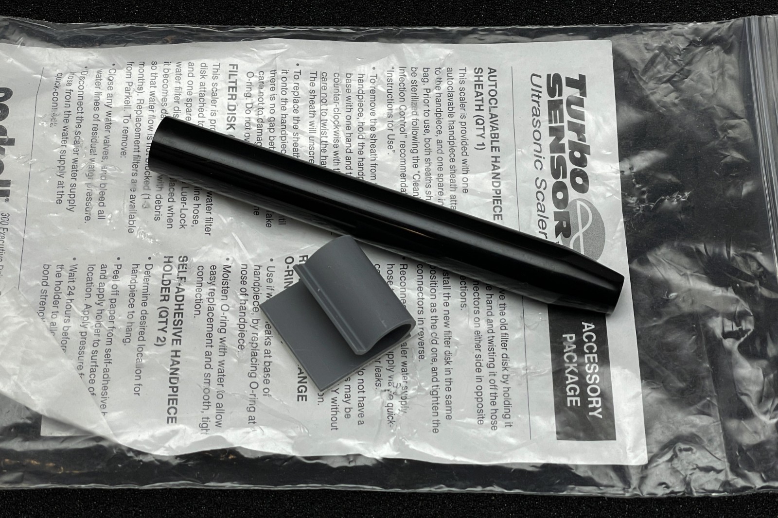 Parkell Turbo Sensor D560 Autoclavable Handpiece Sheath & Handpiece Holder