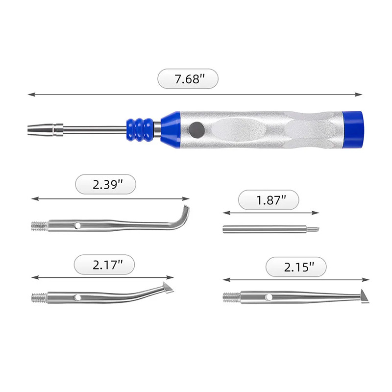 Dental Automatic Crown Remover Kit 4 Shifts Adjustable Crown Teeth Restoration