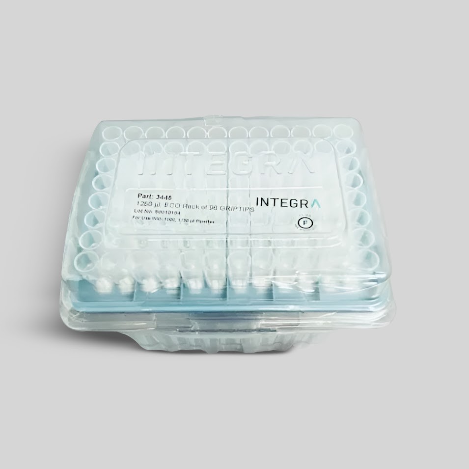 Integra 3445 GRIPTIP 1250µl Filter Tips – 40 rk/cs of 960 Tips Pre-Sterilized