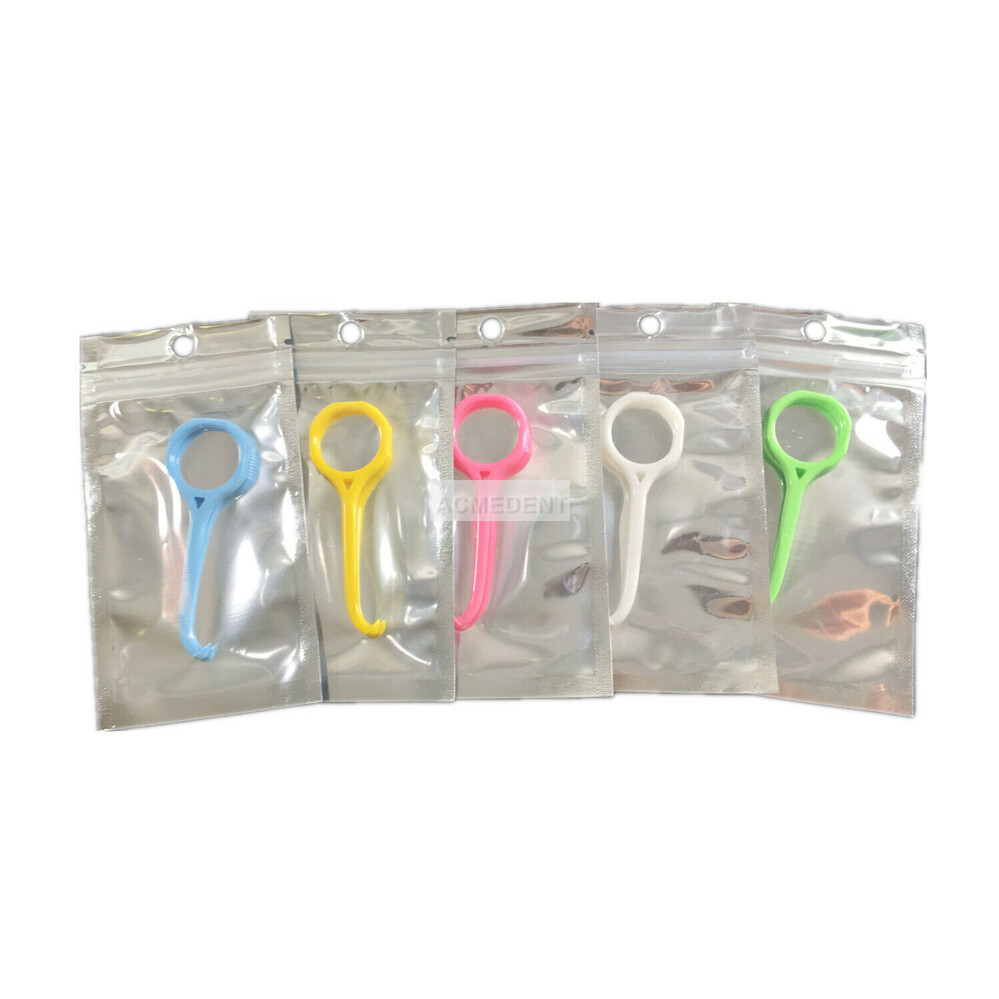50-Packs Dental Aligner Chewies Clear Tray Retainer Seater Retriever Take Off