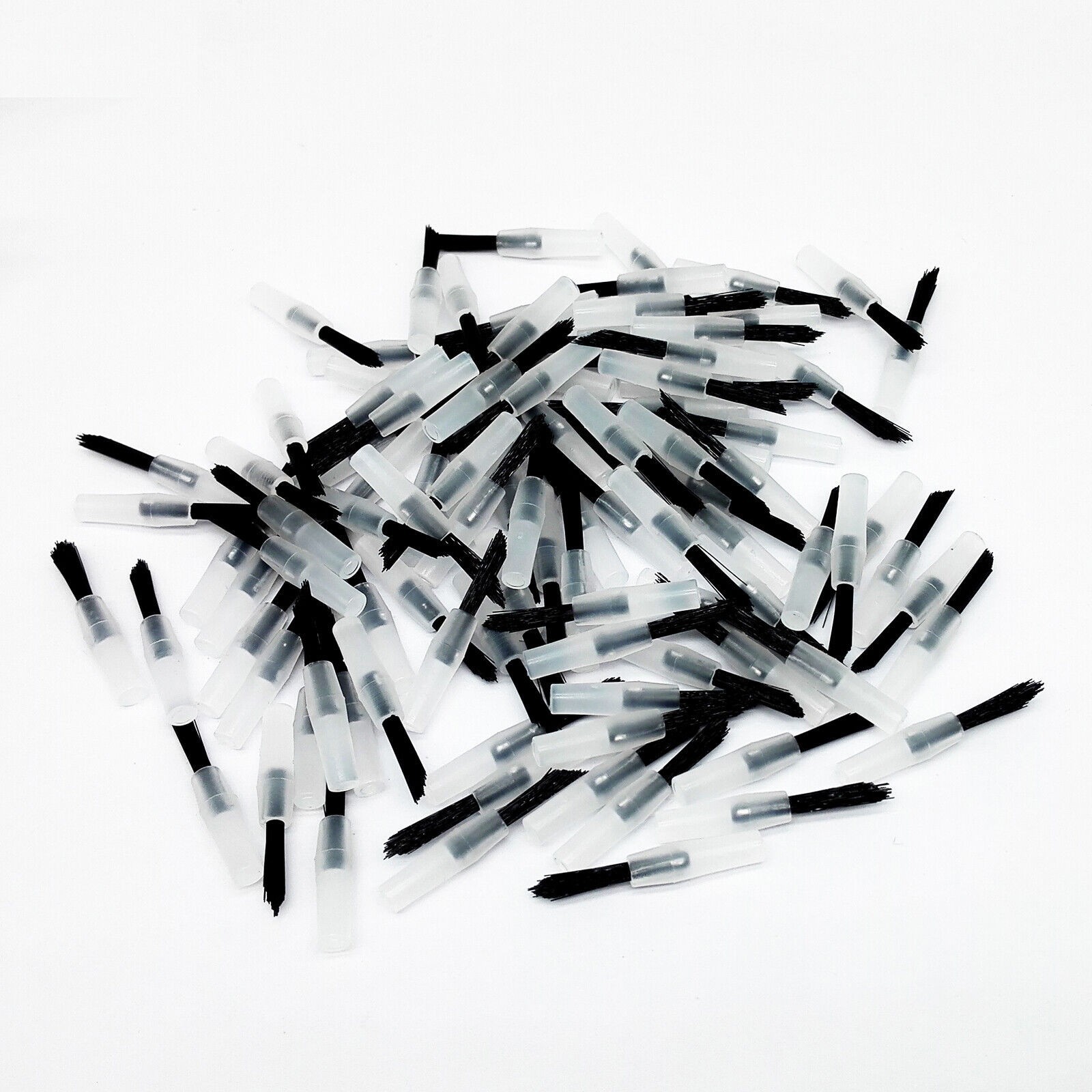 100Pcs Dental Micro Brushes Composite Resin Disposable Mini Applicator Brush Tip