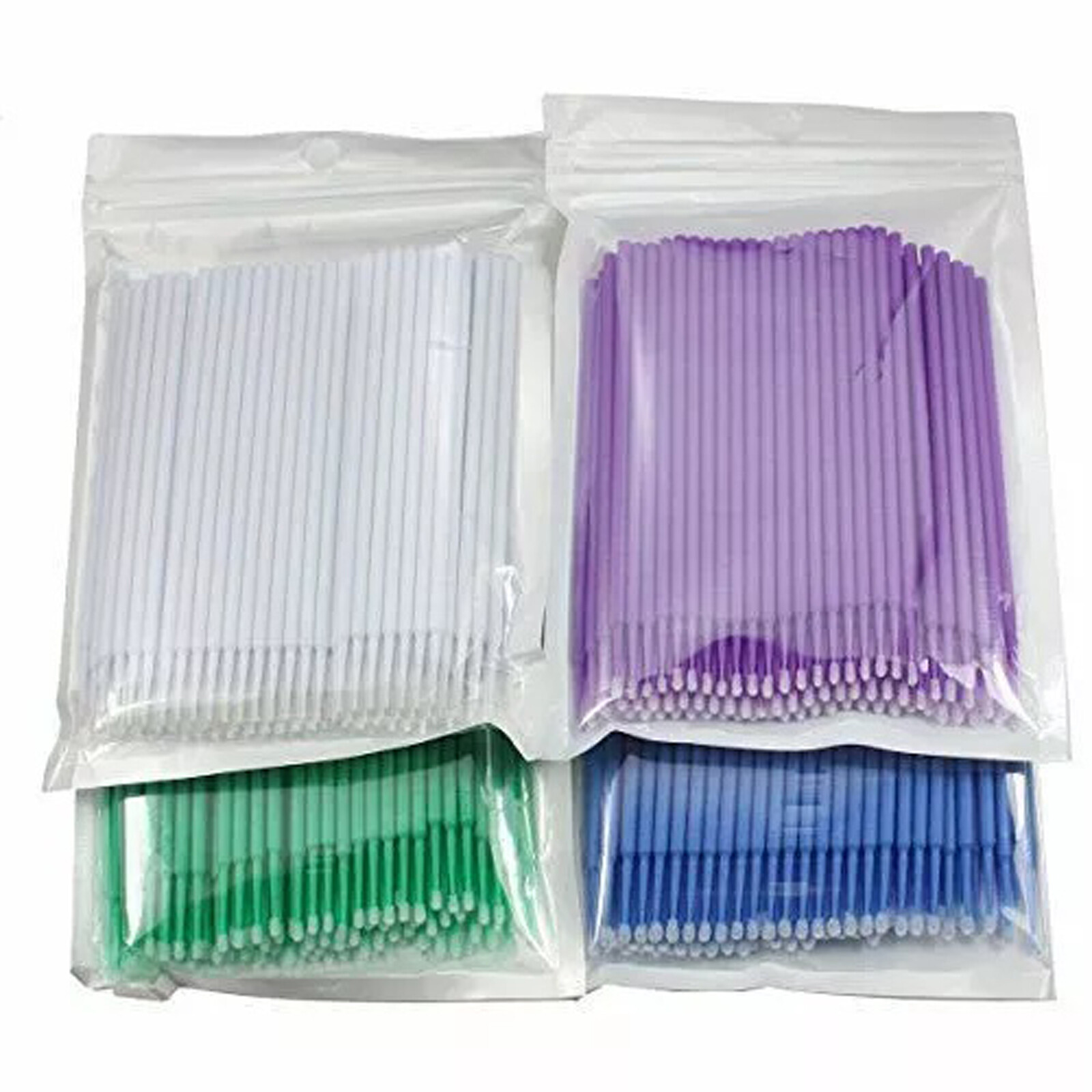 100 Pcs micro applicator tips micro brush Regular/Fine/Ultra dental Beauty