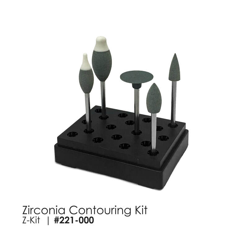 Zirconia – Contouring kit – Z-Kit – 5 pcs