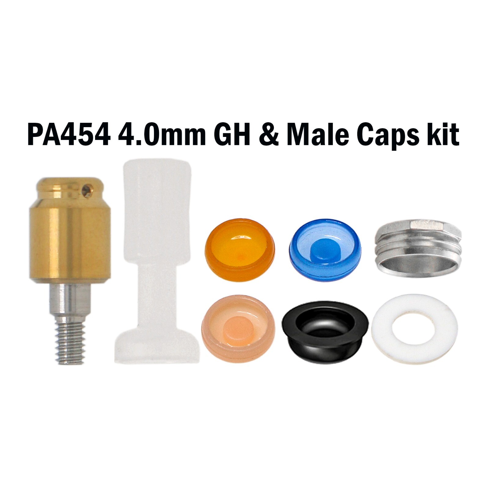 Zimmer TSV 4.5 Dental Tapered Screw-Vent Compatible 4.5mm Dia Locator Abutments