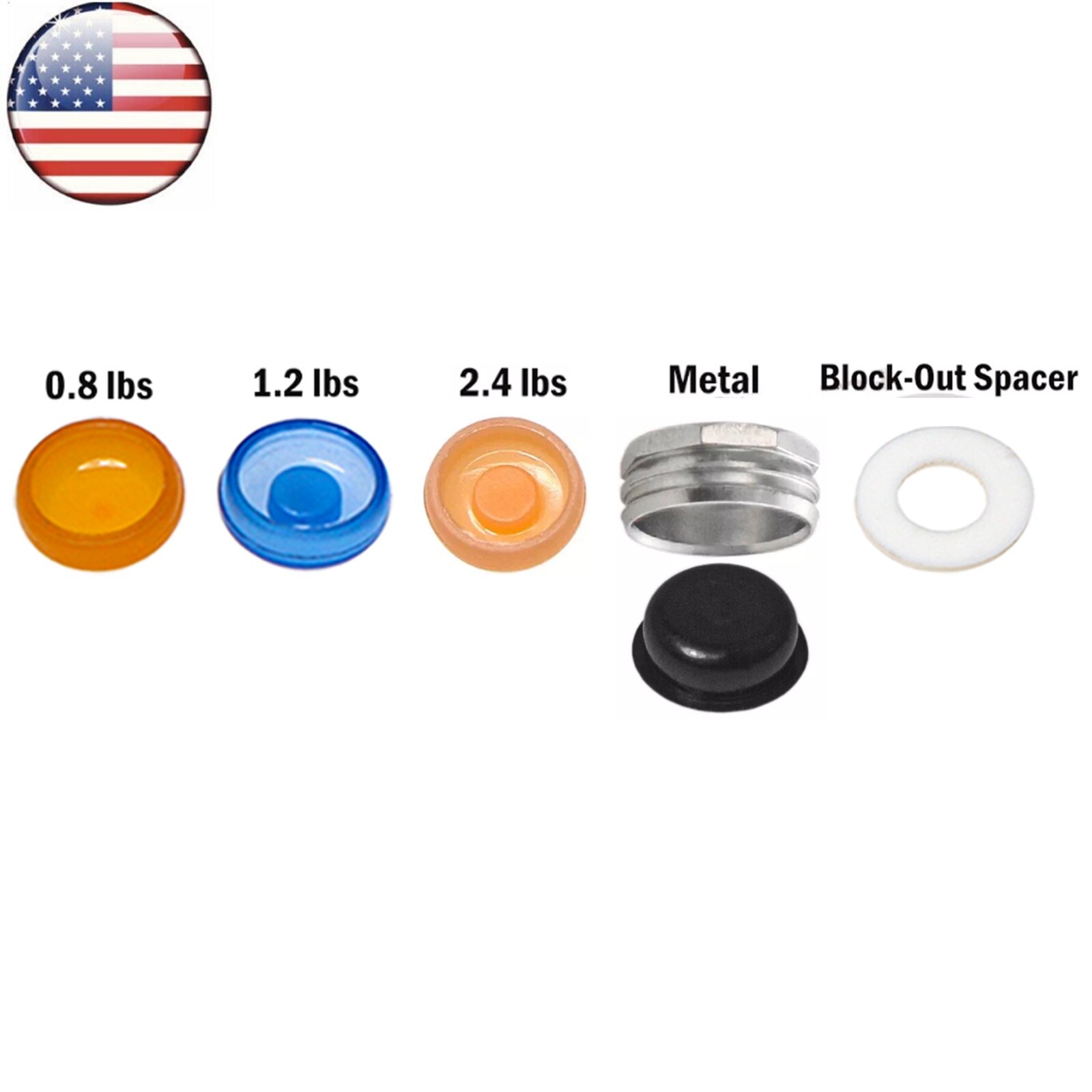 US Dental Locat0r Attachment Abutment Male Caps Kits Fit Nobel/Hiossen/Zimmer