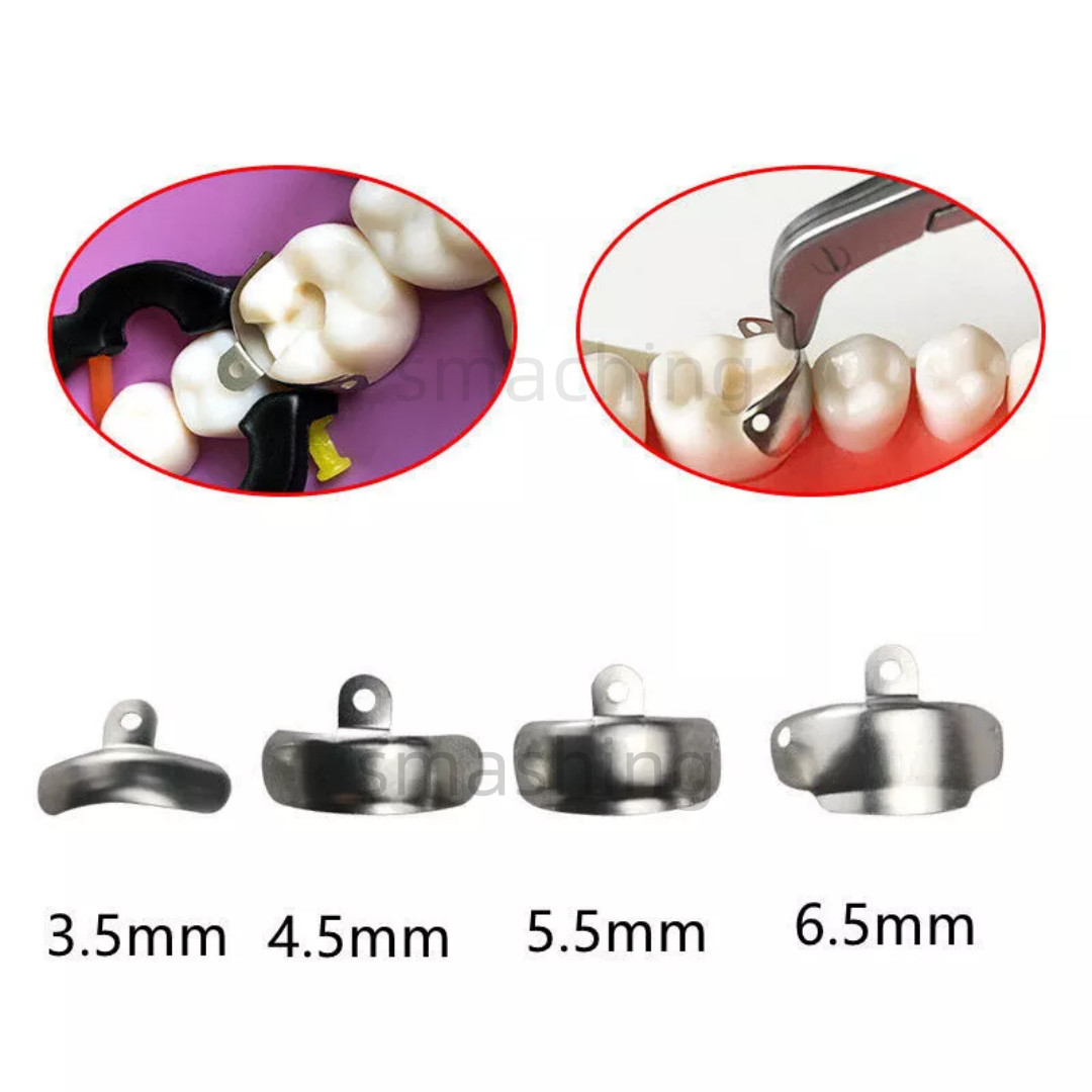 100x Dental Matrix Bands Palodent V3 Style Sectional Contoured Matrices US STOCK