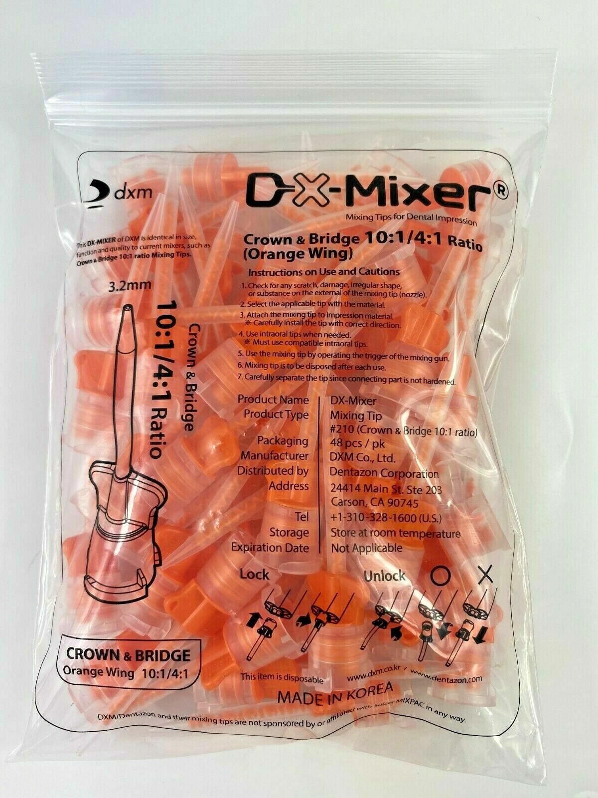 35 Dental Disposable Impression Bite Tray Sideless DIBT + Free Mixing Tips 1bag