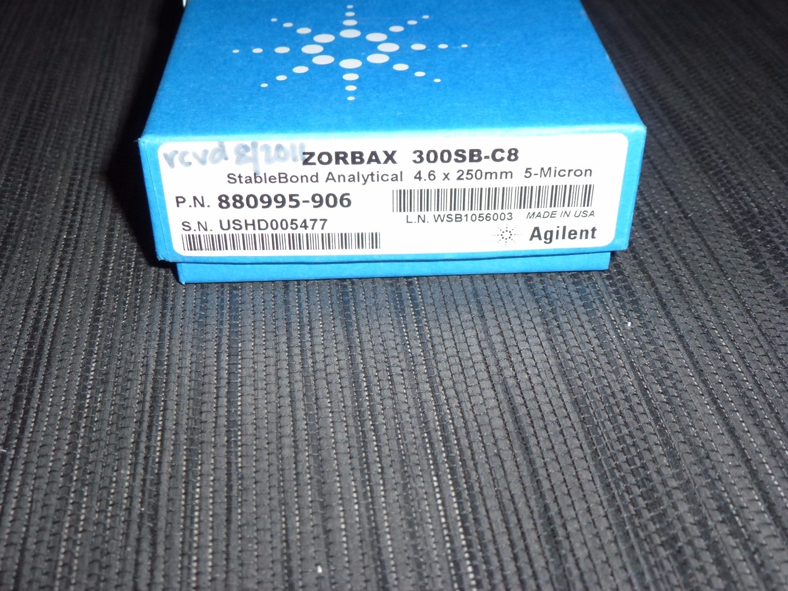 Agilent ZORBAX Bio SCX Series II, 300Å, 0.30 x 35 mm, 3.5µm. #211660-J1