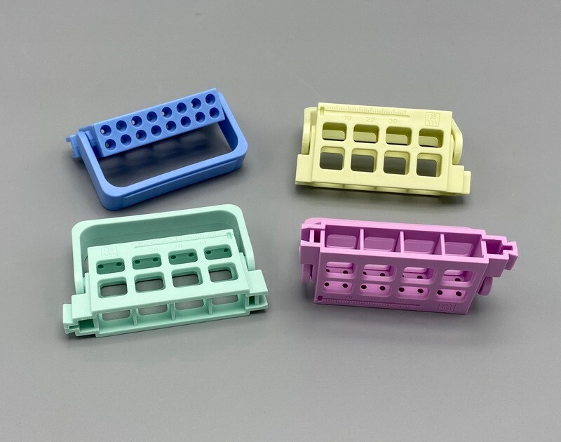 Dental Endo Files Block Holder Stand Autoclave Disinfection Holder 6/8/16 Holes