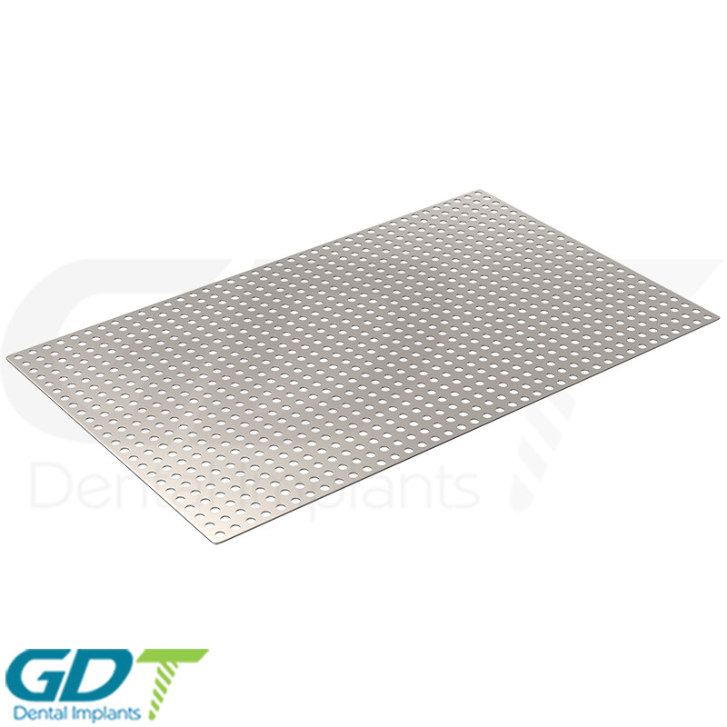GBR Titanium Mesh Membrane Barrier 36.0mmX22.0mm, Ø0.6mm Sur gical Dental