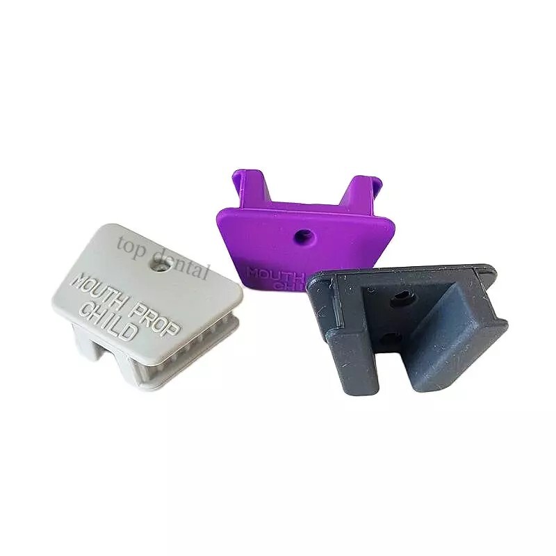 3Colors Dental Bite Block rubber Mouth Props opener Silicone Autoclave Medium